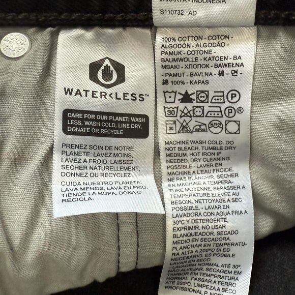 Levi’s Premium 501 High Rise Cutoff‎ Shorts Washed Black Button Fly NWT Size 32 - Picture 6 of 13